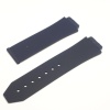 Uyumlu Slikon Saat Kordonu Kayışı|kilit 22mm - Lacivert