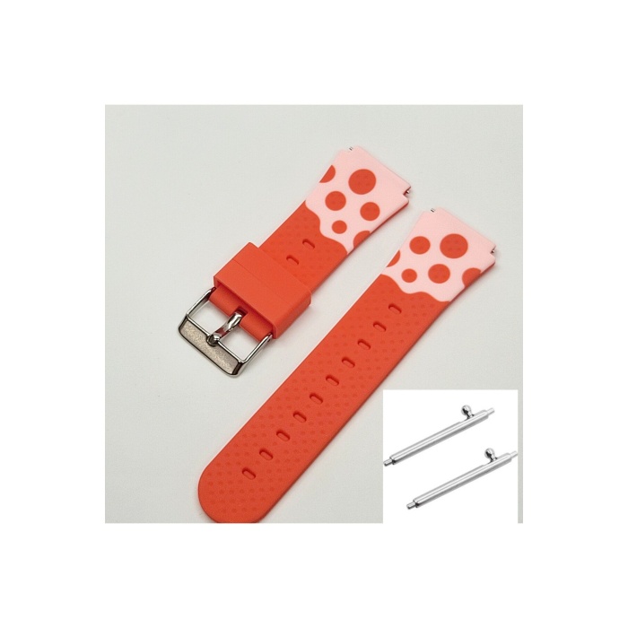 SMART KİDS AKILLI SAAT KORDONU UYUMLU SİLİKON KIRMIZI RENK - 20 MM
