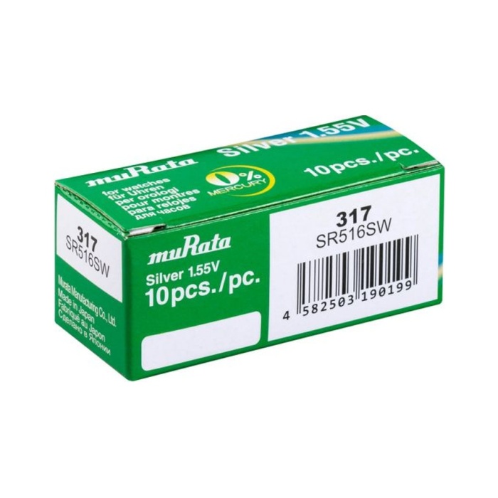 Sony 317 Sr516sw 1,55v Saat Pili - 10 Adet