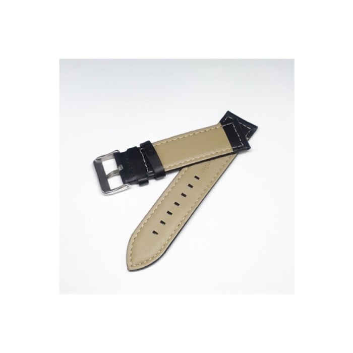 22mm Kahverengi Croco Deri Saat Kayışı Kordonu 22x22