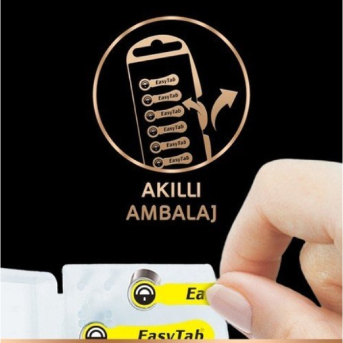 10 Numara Işitme Cihaz Pili Kulaklık Pili 6lı