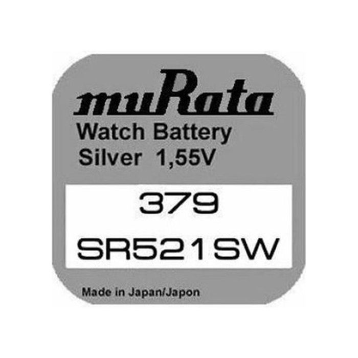 Murata Sony 379 Sr521sw 1,55v Saat Pili - 1 Adet