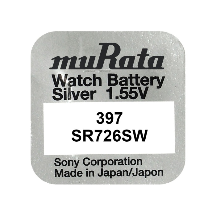 Murata Sony 397 Sr726sw 1,55v Saat Pili - 1 Adet