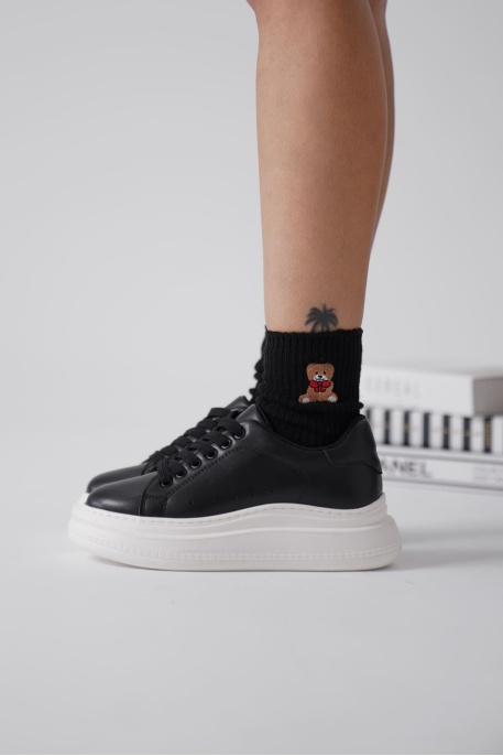 Bella Siyah Kadın Spor Ayakkabı