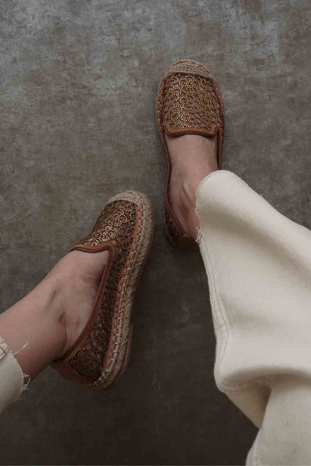 Dune Kadın Taba Espadril Ayakkabı