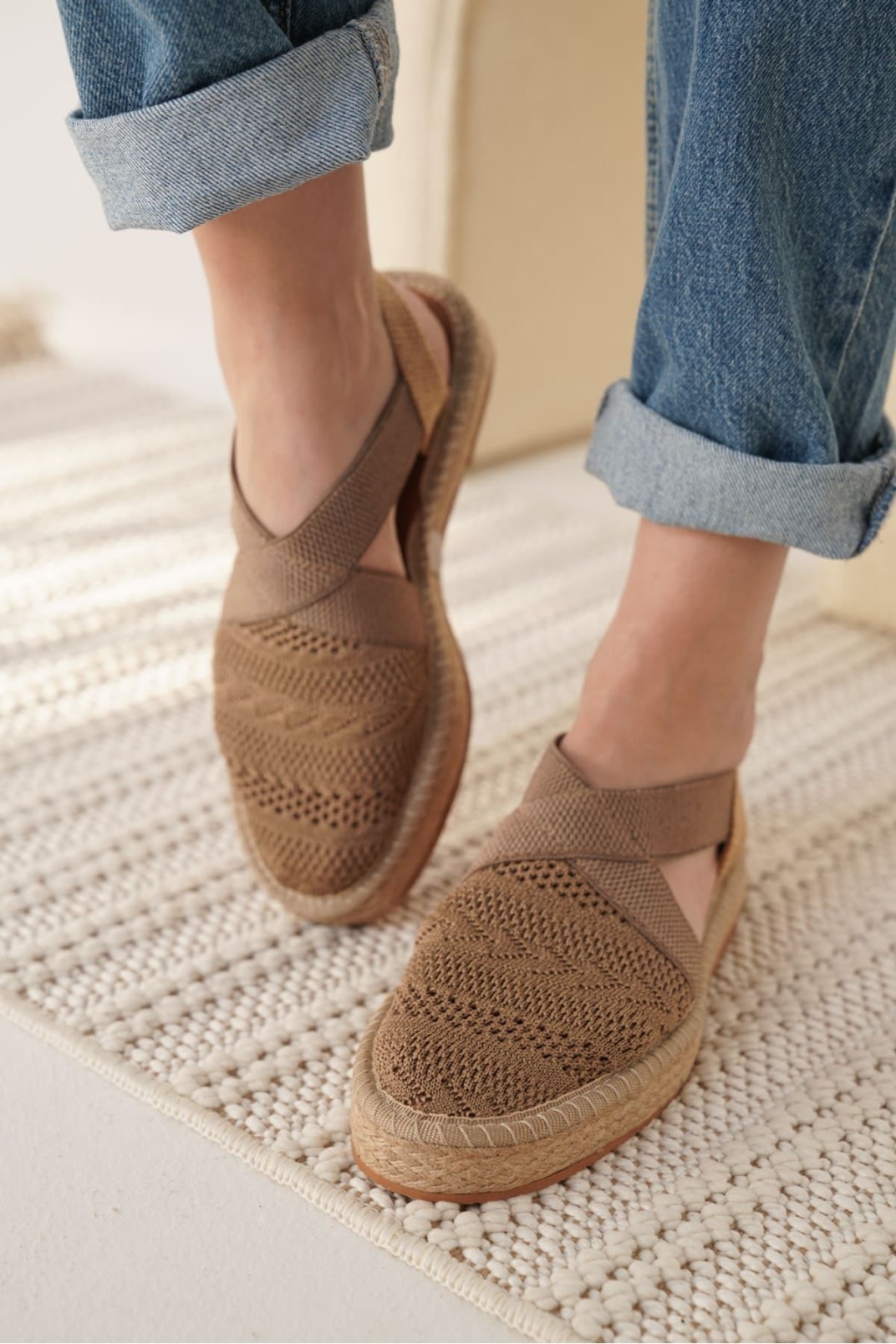 Rosa Kadın Vizon Espadril Ayakkabı