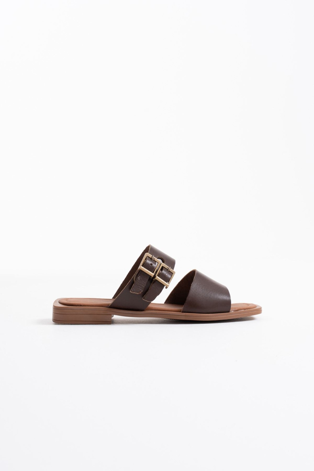 Alessi Acı Kahve Hakiki Deri Terlik