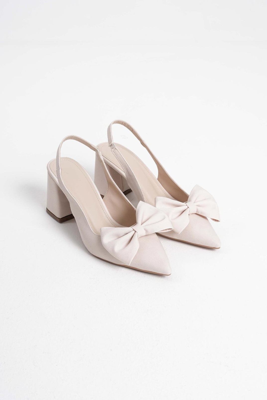 Candy Bej Kadın Topuklu Ayakkabı