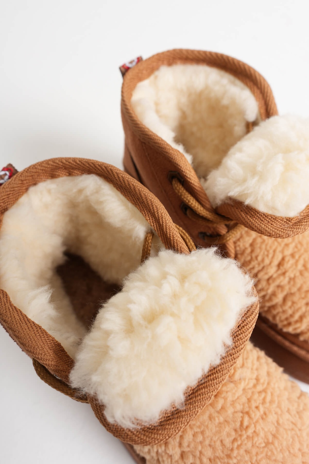 Loana Kadın Kürklü Taba Kışlık Kalın Tabanlı Bot