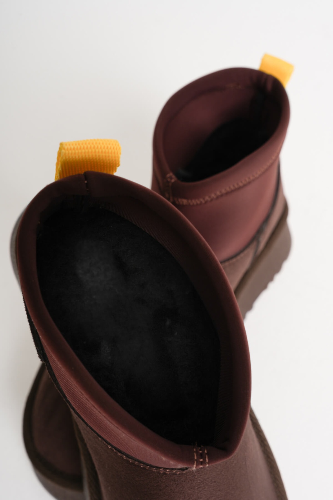 Nadia Kadın Acı Kahve Kışlık İçi Kürklü Kalın Taban Bot