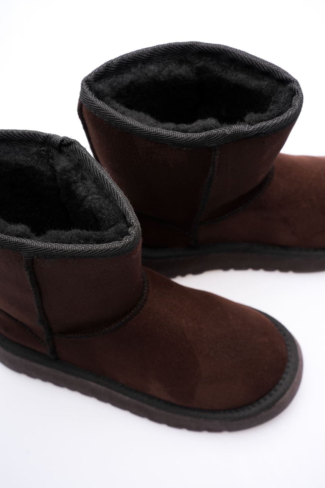 Anisa Kadın Acı Kahve Kışlık Kürklü Bot