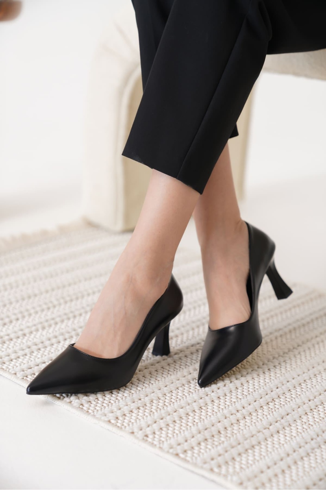 Alexandra Kadın Siyah Stiletto
