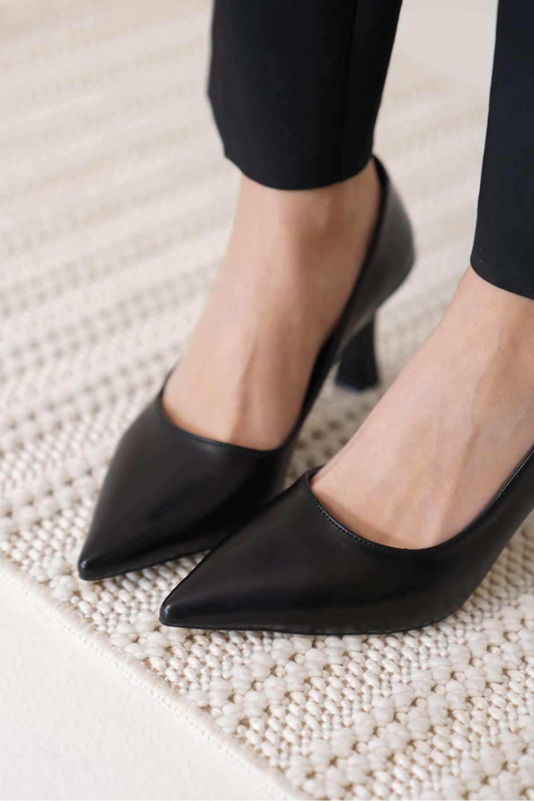 Alexandra Kadın Siyah Stiletto