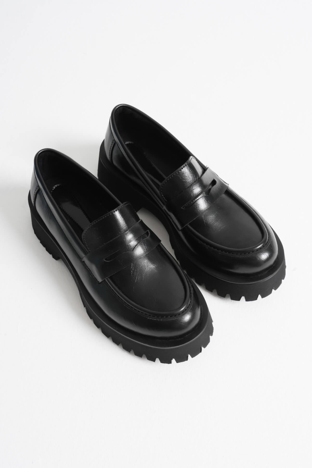 Noir Kadın Günlük Siyah Loafer Ayakkabı