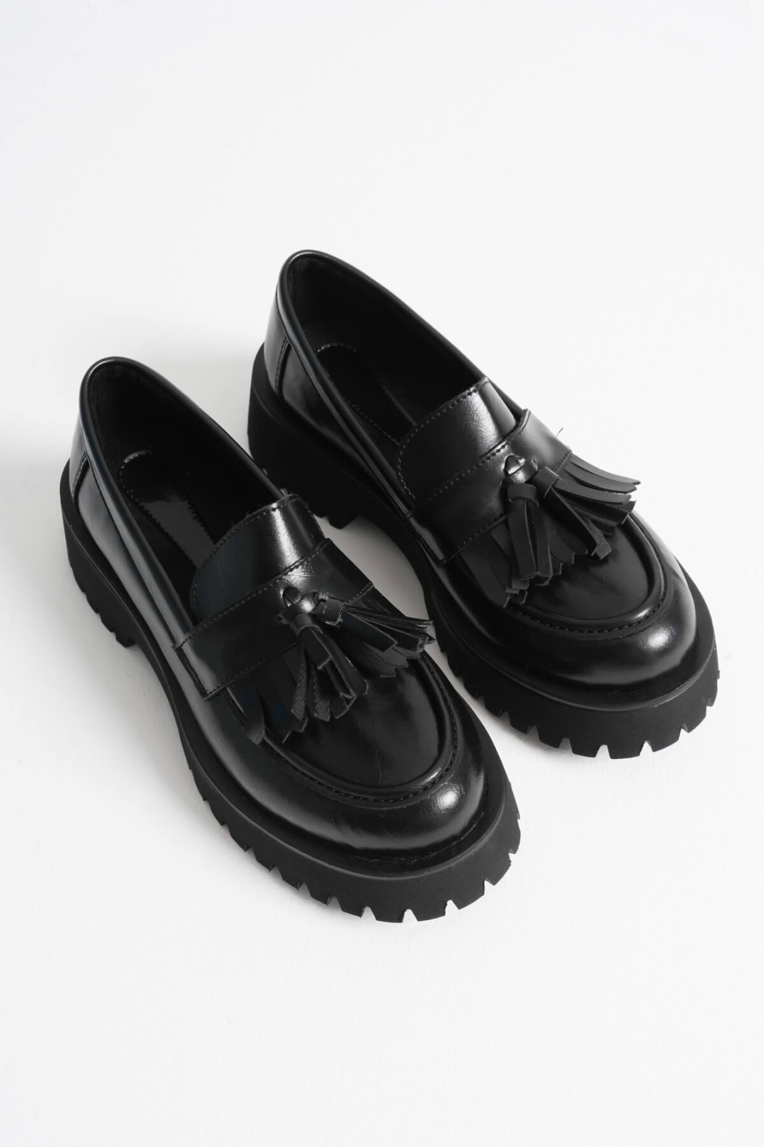 Mina Kadın Günlük Siyah Loafer Ayakkabı