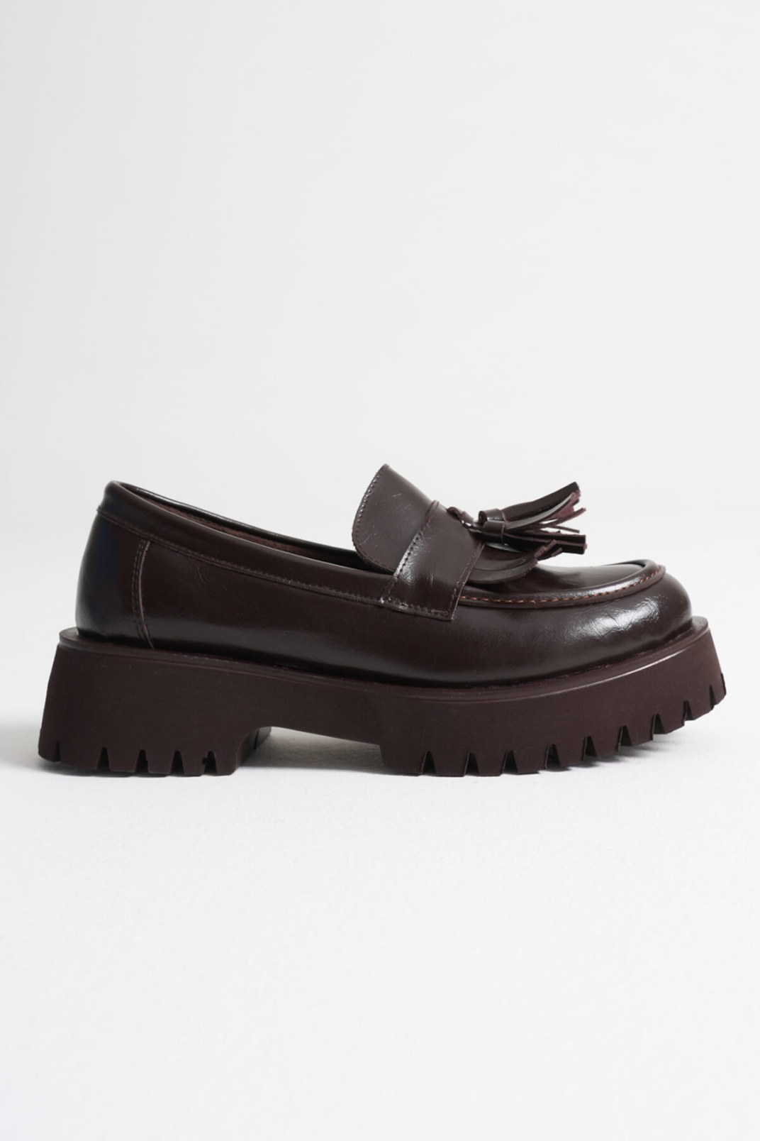 Mina Kadın Günlük Acı Kahve Loafer Ayakkabı