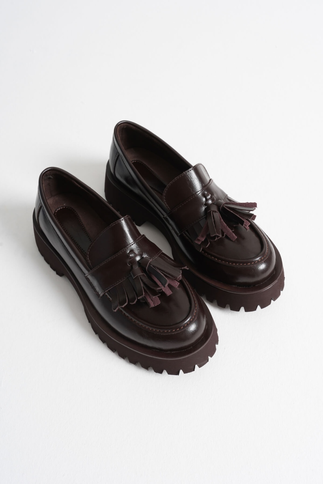 Mina Kadın Günlük Acı Kahve Loafer Ayakkabı