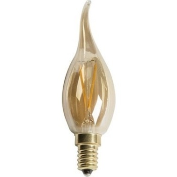 CATA  4W RUSTİK LED KIVRIK BUJI AMPUL(E14)(AMBER) ( KDV DAHİL FİYAT)