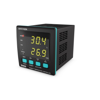 ENDA EHTC7425A-230VAC-AS-RS Dijital Nem ve Sıcaklık Kontrol cihazı