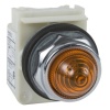 Schneider 9001KP7A9 30mm 230V AC Ba 9S IP66 Sarı Sekizgen Pilot Işığı