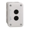 Schneider Electric XALE2 Boş Kontrol İstasyonu Xal-E - Açık Gri - 2 Kesim - Ip54 - Xb7 Ø 22 Mm İçin