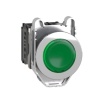 Schneider XB4FW33B5 24VAC/DC 1NA+1NK Yeşil Işıklı Yaylı Led Kumanda Butonu