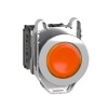 Schneider XB4FW35M5 230VAC 1NA+1NK Turuncu Işıklı Yaylı Led Kumanda Butonu