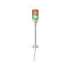 Schneider XVGB2SH 60mm 24V AC/DC Led Sabit Işıklı Kırmızı-Yeşil Buzzer IP42 Monoblok Işıklı Kolon