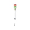 Schneider XVGB2ST 24 AC/DC 60mm IP23 Buzzer Kırmızı-Yeşil Sabit Monoblok Işıklı Kolon