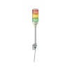 Schneider XVGB3S 24 AC/DC 60mm IP23 Buzzer Kırmızı-Sarı-Yeşil Sabit Monoblok Işıklı Kolon