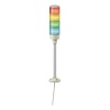 Schneider XVGB4H 60mm 24V AC/DC Led Sabit Işıklı Kırmızı-Sarı-Yeşil-Mavi IP53 Monoblok Işıklı Kolon