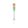 Schneider XVGB4SH 60mm 24V AC/DC Led Sabit Işıklı Kırmızı-Sarı-Yeşil-Mavi IP42 Buzzer Monoblok Işıklı Kolon