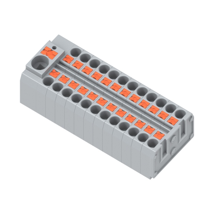 GWEST GW6 S2.5-24 6mm² GİRİŞLİ (2.5mm²) DAĞITIM BLOĞU   KDV DAHİL FİYAT
