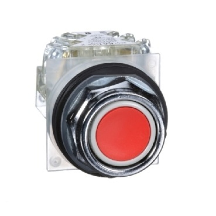Schneider 9001KR1RH13 1AK Sıva Altı Yaylı Dönüş Kırmızı Buton