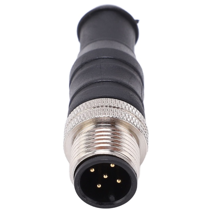 ISISO 5 PİNLİ ERKEK M12 KONNEKTÖR C12-05E 1 ADET KDV DAHİL FİYAT