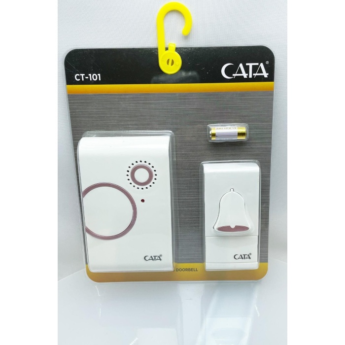 Cata Uzaktan Kumandali Zil CT-105 220V BEYAZ