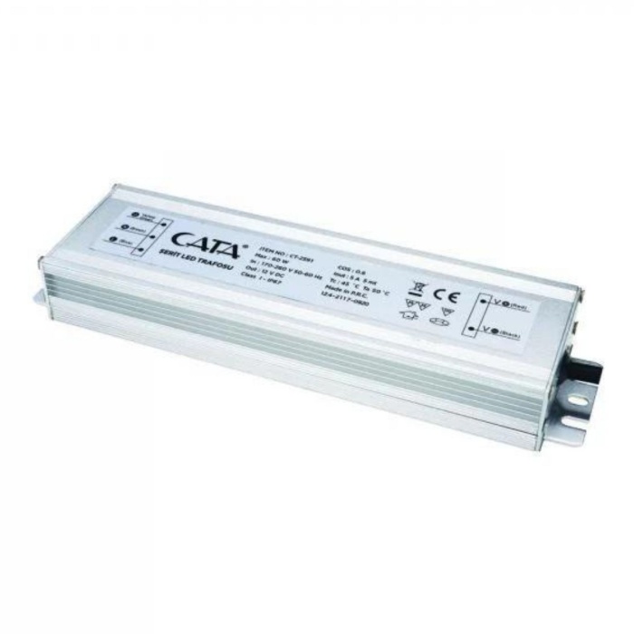 CATA  25 AMPER ŞERİT LED TRAFOSU(300W)DIŞ MEKAN ( KDV DAHİL FİYAT)