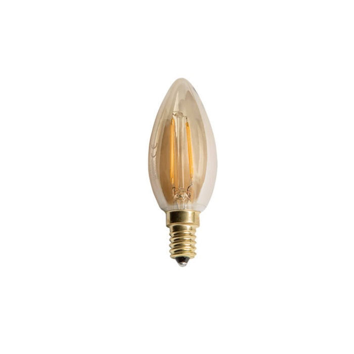 CATA  4W RUSTİK LED BUJI AMPUL (E-14)(AMBER) ( KDV DAHİL FİYAT)