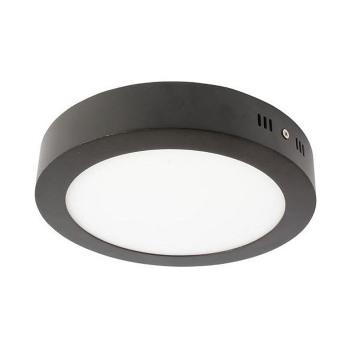 CATA  30W SIVA ÜSTÜ LED PANEL (SİYAH KASA)( 3200 K)(YUVARLAK) ( KDV DAHİL FİYAT)