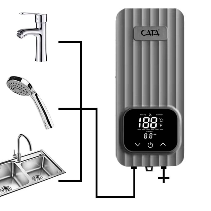 CATA  AKILLI DİJİTAL ŞOFBEN ( KDV DAHİL FİYAT)