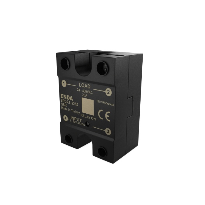 ENDA EPDA1-440Z 40A 8-30VAC 50-480 VAC MONOFAZE SOLİD STATE RÖLE