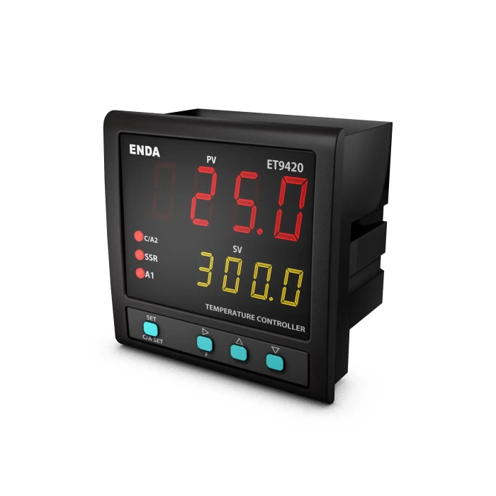 ENDA ET9420-LV-RS 10-30V DC/8-24V AC Dijital PID Termostat- Sıcaklık Kontrol Cihazın