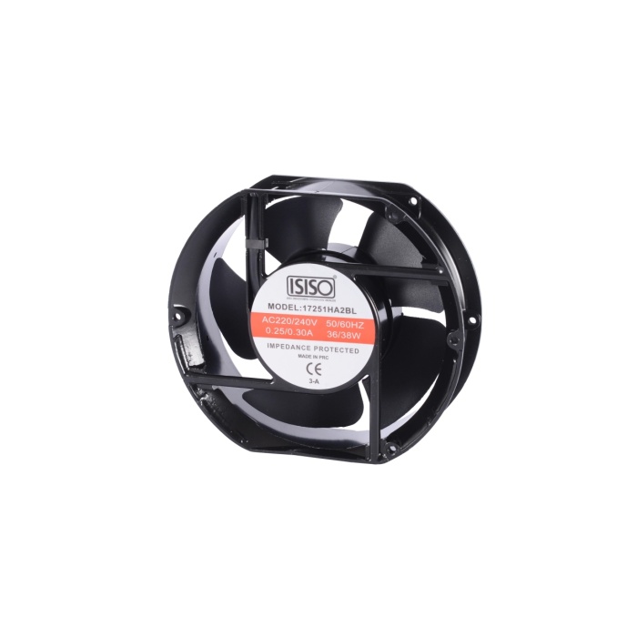 ISISO 220*220*60 MM 220 VAC FAN IF-22060HA2BL(KDV DAHİL FİYAT)