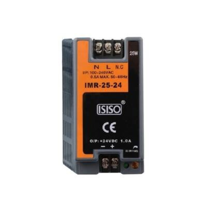 ISISOnIMR-25-05 - 25W 5VDC 5A Ray Montajlı Kapalı Tip Mini Güç Kaynağı