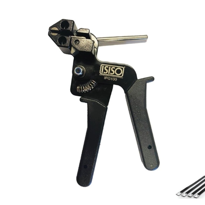 ISISO ÇELİK KABLO BAĞI SIKMA PENSESİ IPG100 1 ADET KDV DAHİL FİYAT