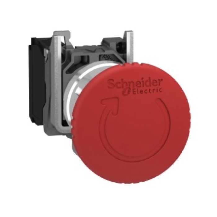 Schneider XB4BS8442 Acil Stop Butonu 1 Nk Ø40mm