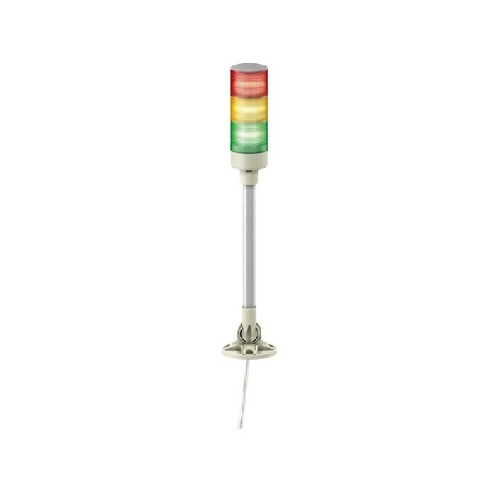 Schneider XVGB3M 24 AC/DC 60mm IP40 Kırmızı-Sarı-Yeşil Sabit Monoblok Işıklı Kolon