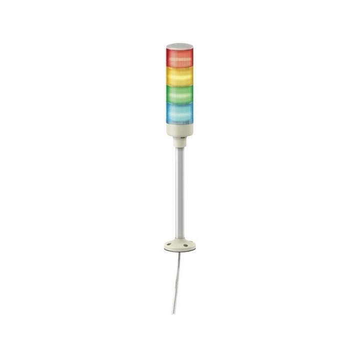 Schneider XVGB4SH 60mm 24V AC/DC Led Sabit Işıklı Kırmızı-Sarı-Yeşil-Mavi IP42 Buzzer Monoblok Işıklı Kolon