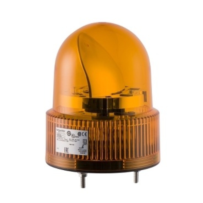Schneider XVR12B05 120mm 24V AC/DC Turuncu Döner Aynalı Tepe Lambası