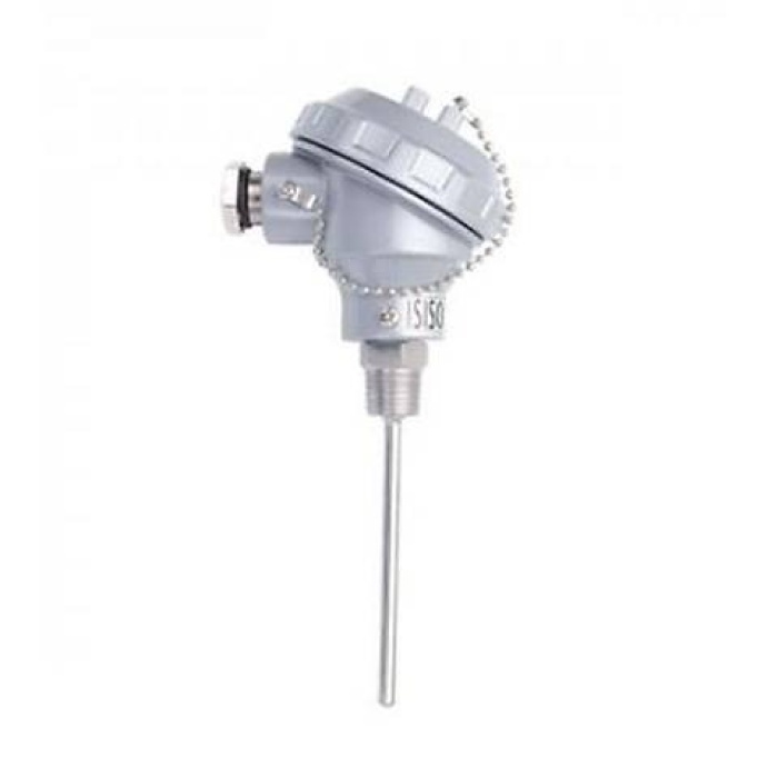 ISISO KAFALI TİP TERMOKUPL ÇAP 16 200 MM DALMA MESAFESİ K TİPİ Ni-CrNi DİŞSİZ